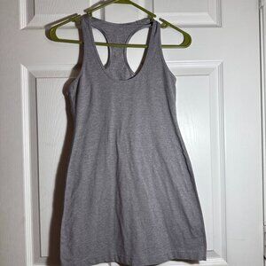 LULULEMON Cool Racerback Women’s Gray Heathered Top Tank Sz 4-6